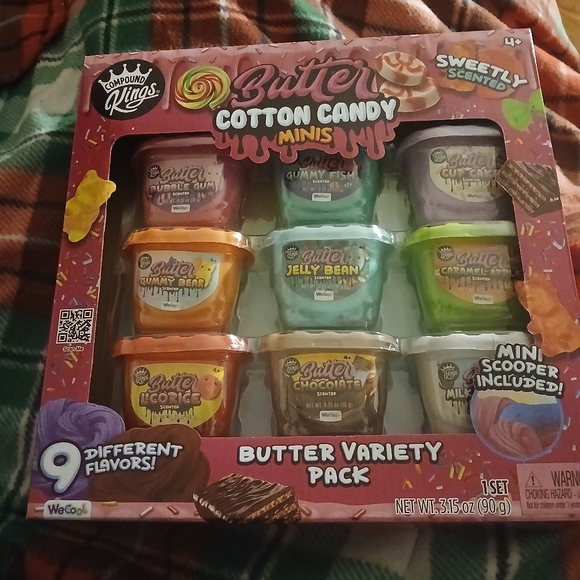 New Butter Cotten Candy Minis With 9 Different Flavors - Picture 2 of 10